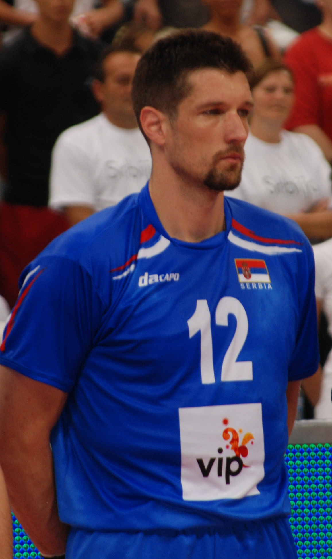 Andrija Gerić, bivši kapiten odbojkaške reprezentacije Srbije, je danas uspešan sportski psiholog | Foto: George M. Groutas, Flickr